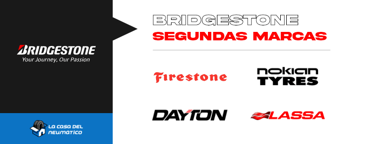 ¿Cuál es la segunda marca de Bridgestone?