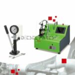 Humo gris motor diesel