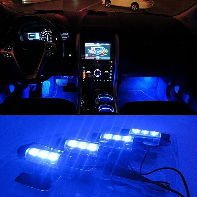 Luz led interior coche