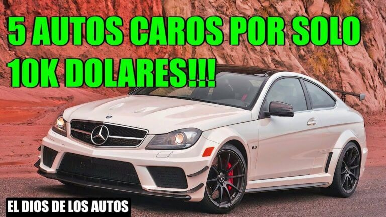 Carros de 10 mil dolares