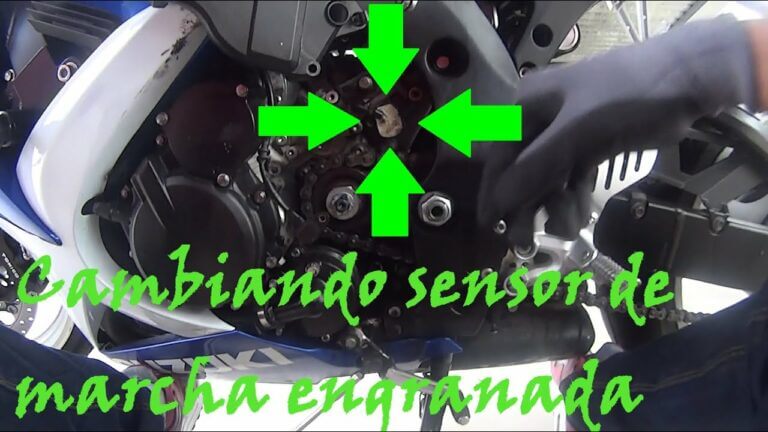 Sensor de marcha moto