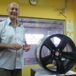 ¿Cómo se mide las pulgadas de ancho de una llanta?